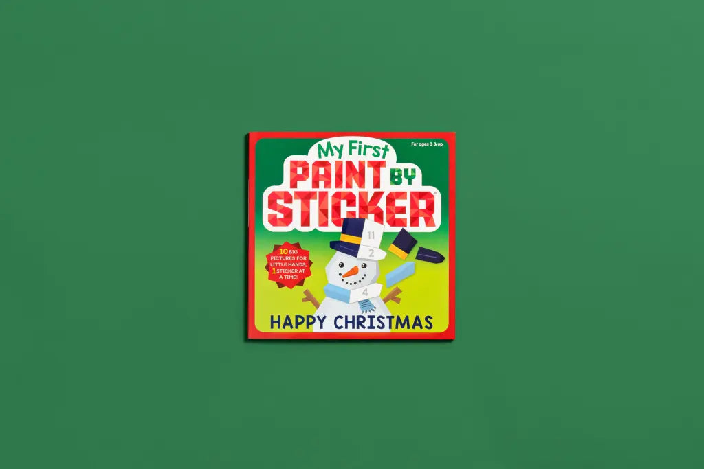 My First Paint by Sticker Happy Christmas