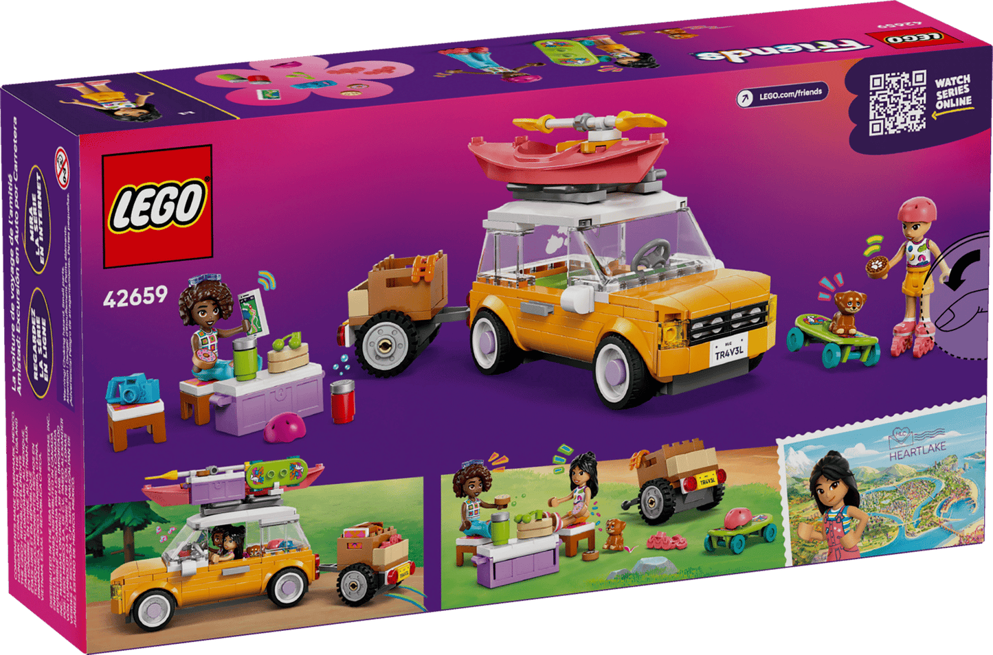Lego Friendship Road Trip Travel Car