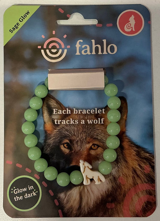GLOW Fahlo Bracelet Wolf Scout Sage