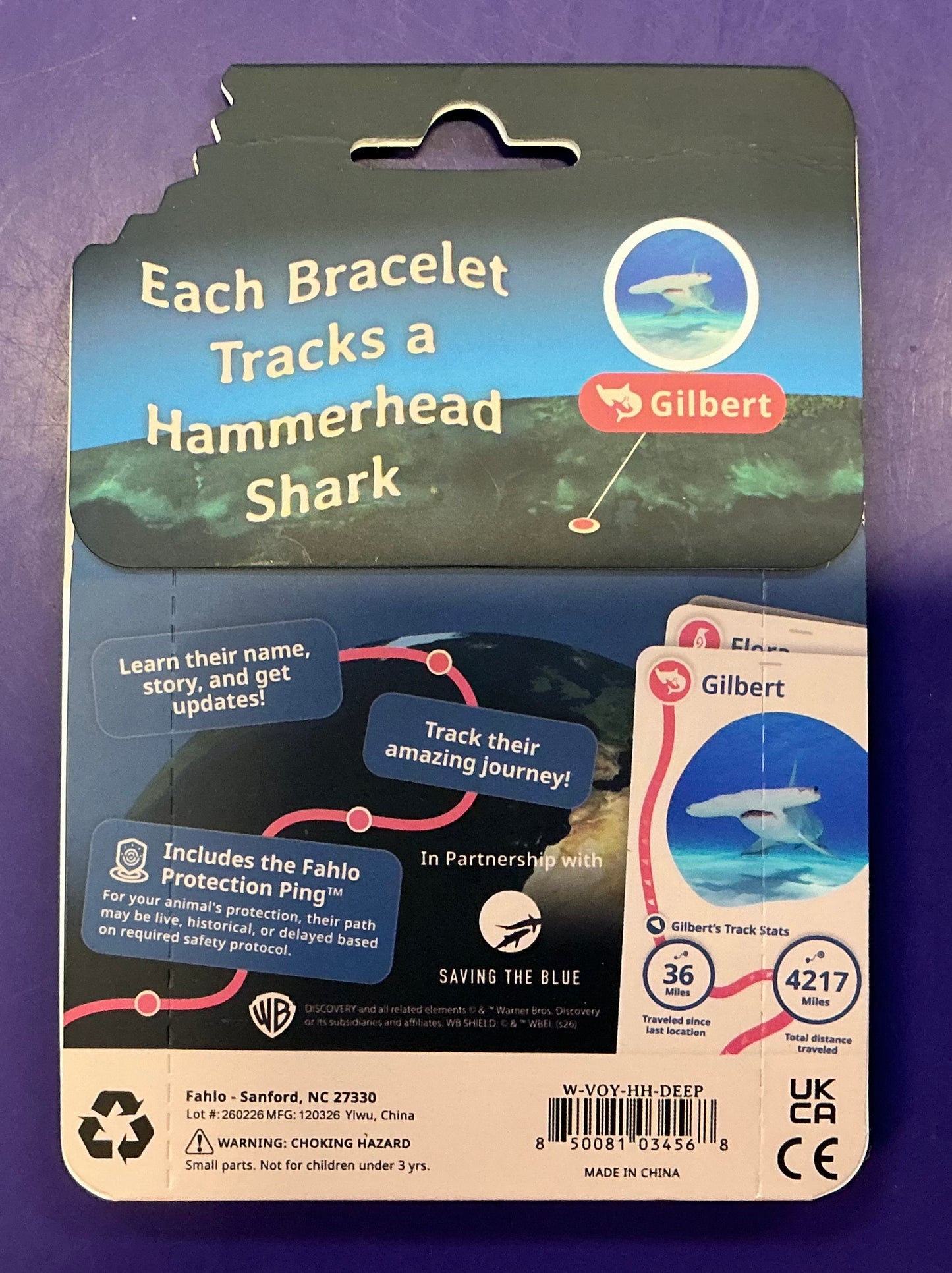 Fahlo Bracelet Shark Voyage hammerhead Deep Sea