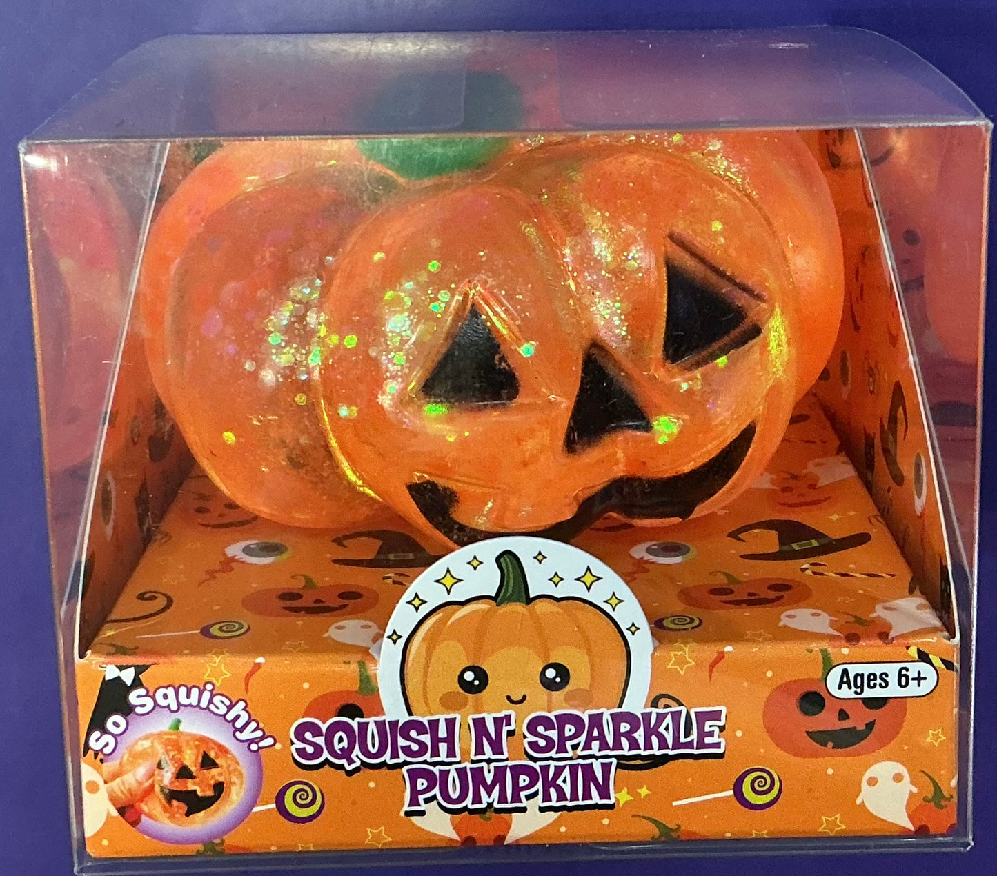 Squishy N Sparkle Pumpkin