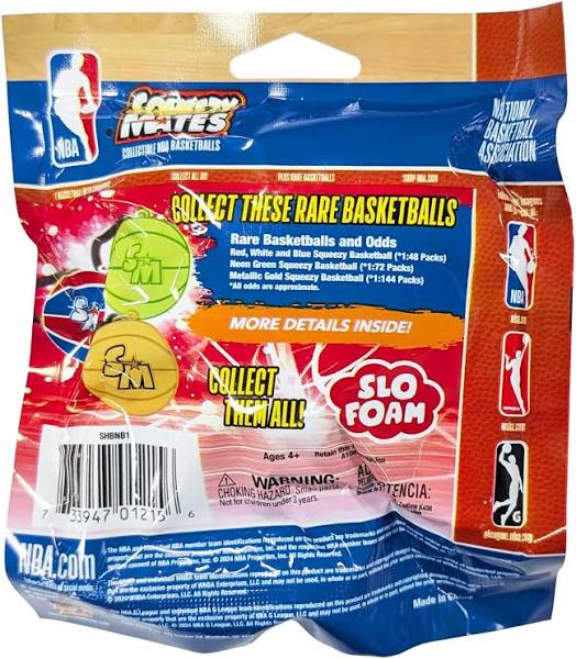 NBA Squeezymate Basketballs Blind Pack