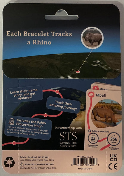 Fahlo Bracelet Rhino Charge Savanna Stone