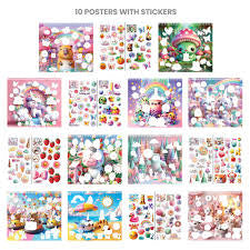 Capybara and Co Coloring and Collage