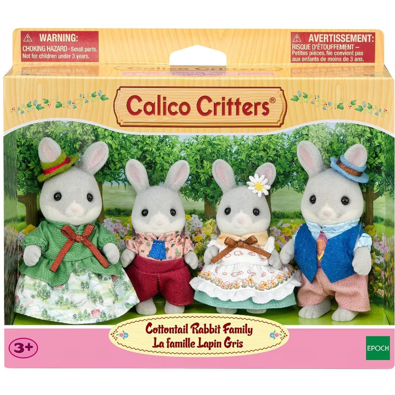 Cottontail Rabbit Family
