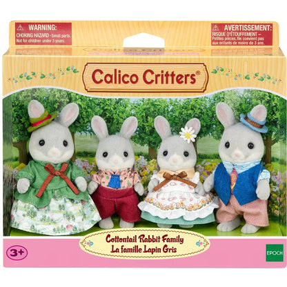 Cottontail Rabbit Family