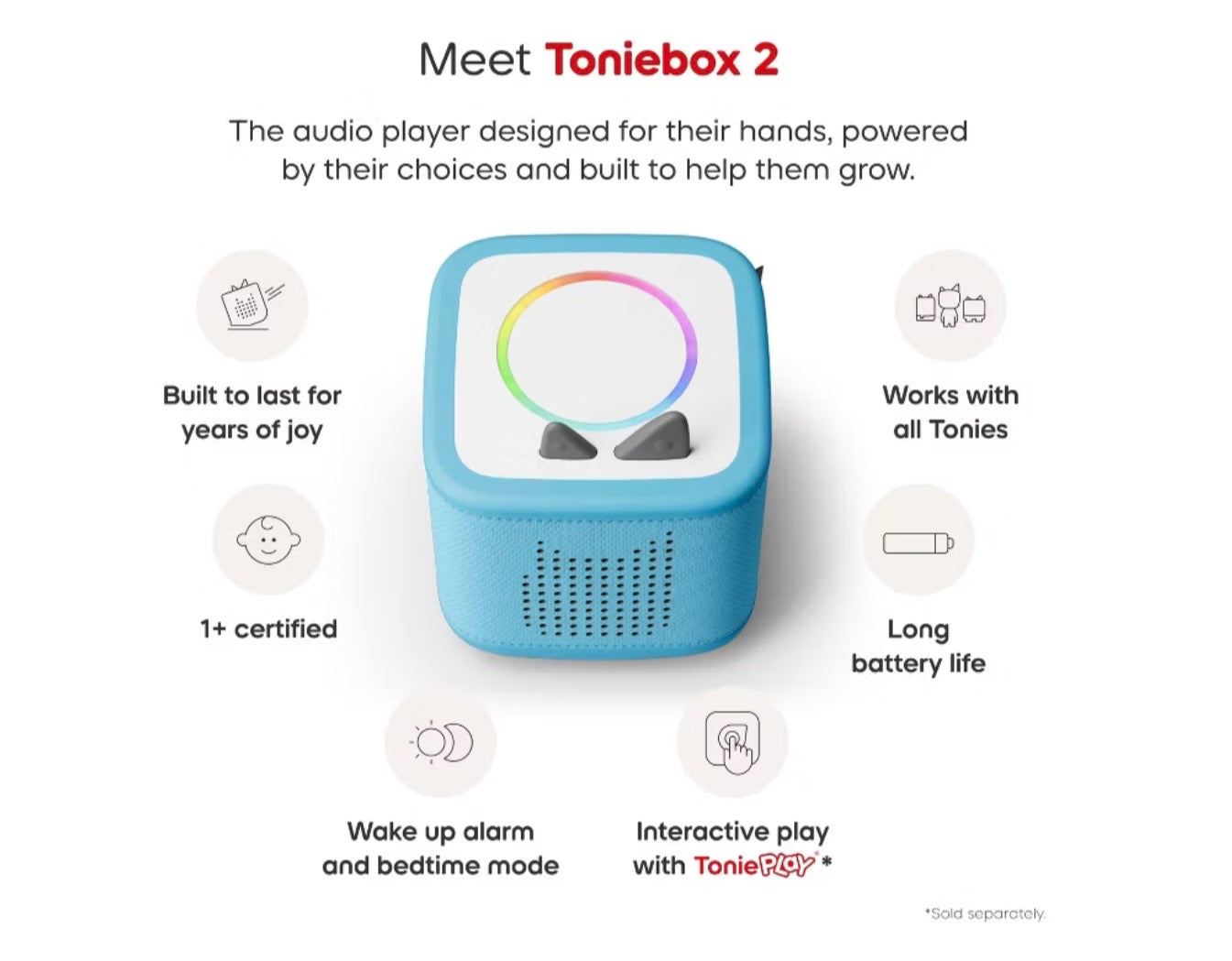 Toniebox 2 Starter Set Sky Blue Bluey