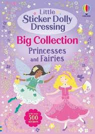 Little Sticker Dolly Big Collection Princesses and Fairies