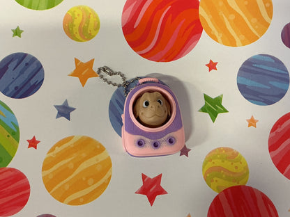 3D CLICKER Animal Backpack Carrier Keychain