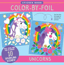 Color By Foil Unicorns