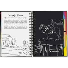 Scratch & Sketch Horses