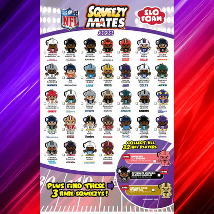 NFL Squeezymates Blind Pack