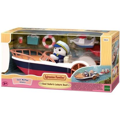 Calico Critters Seal Sailors Leisure Boat
