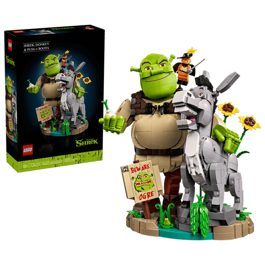LEGO Shrek Donkey and Puss in Boots