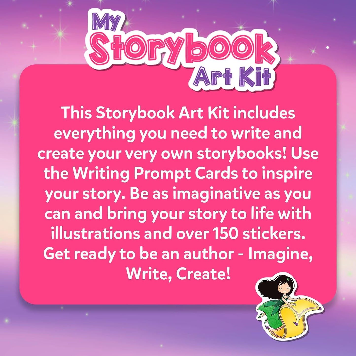 My Storybook Art Kit Unicorns and Princess