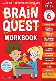 Workbook Grade 6 Brain Quest