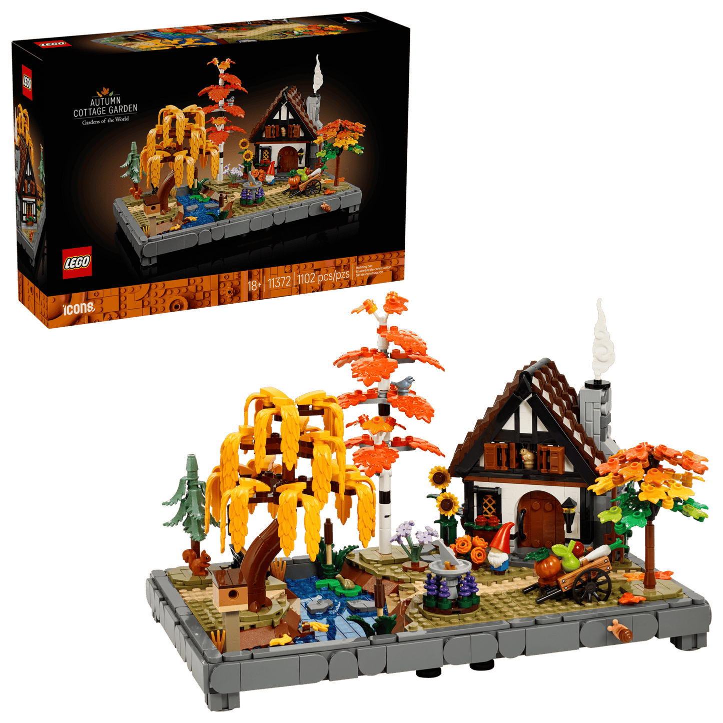 LEGO Autumn Cottage Garden