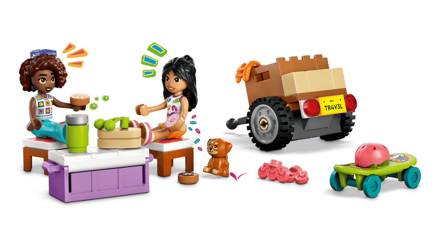 Lego Friendship Road Trip Travel Car