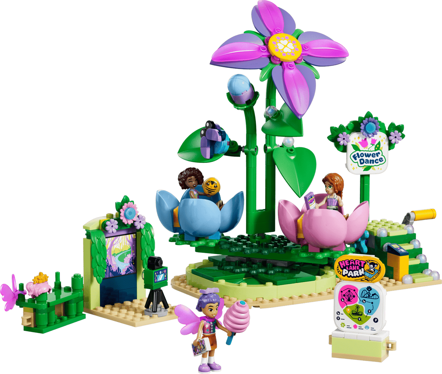 LEGO Spinning Flower and Fairy Teacup Ride