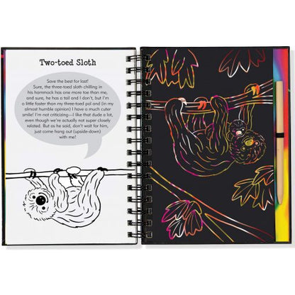 Scratch & Sketch Sloths N Friends
