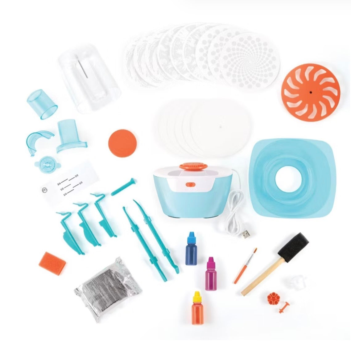 Mini Pottery and Spin Art Studio