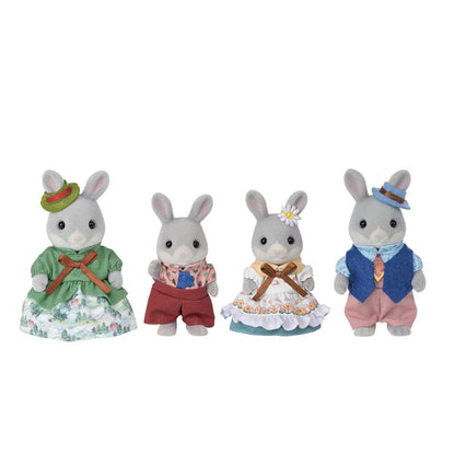 Cottontail Rabbit Family
