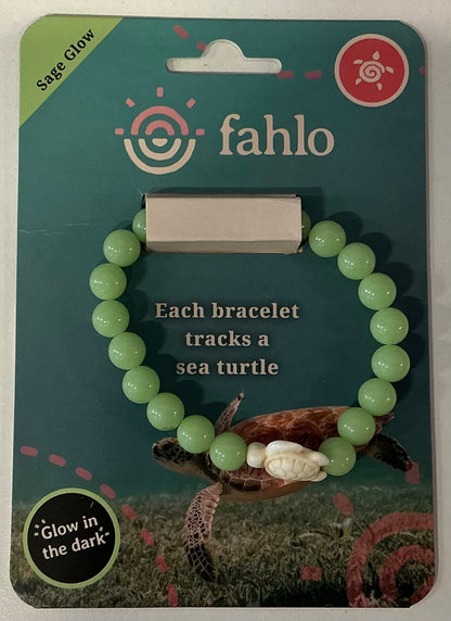 GLOW Fahlo Bracelet Turtle Journey Sage