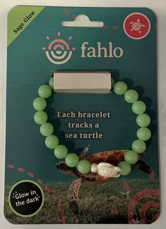 GLOW Fahlo Bracelet Turtle Journey Sage