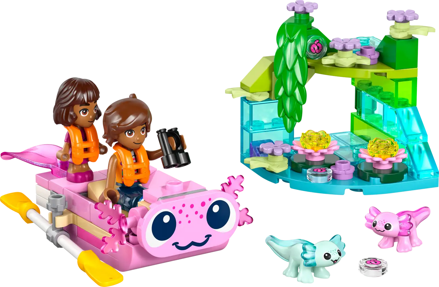 LEGO Axolotl Adventure Boat