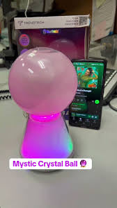 White Mystic Ball Bluetooth Speaker