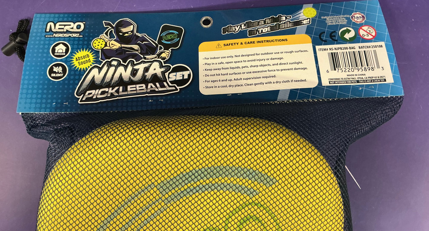 Nero Silent Pickleball Set