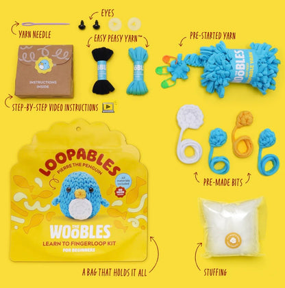 Loopables Woobles Pierre The Pengiun