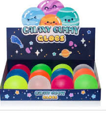 Neon Galaxy Globs Sugar Gummy