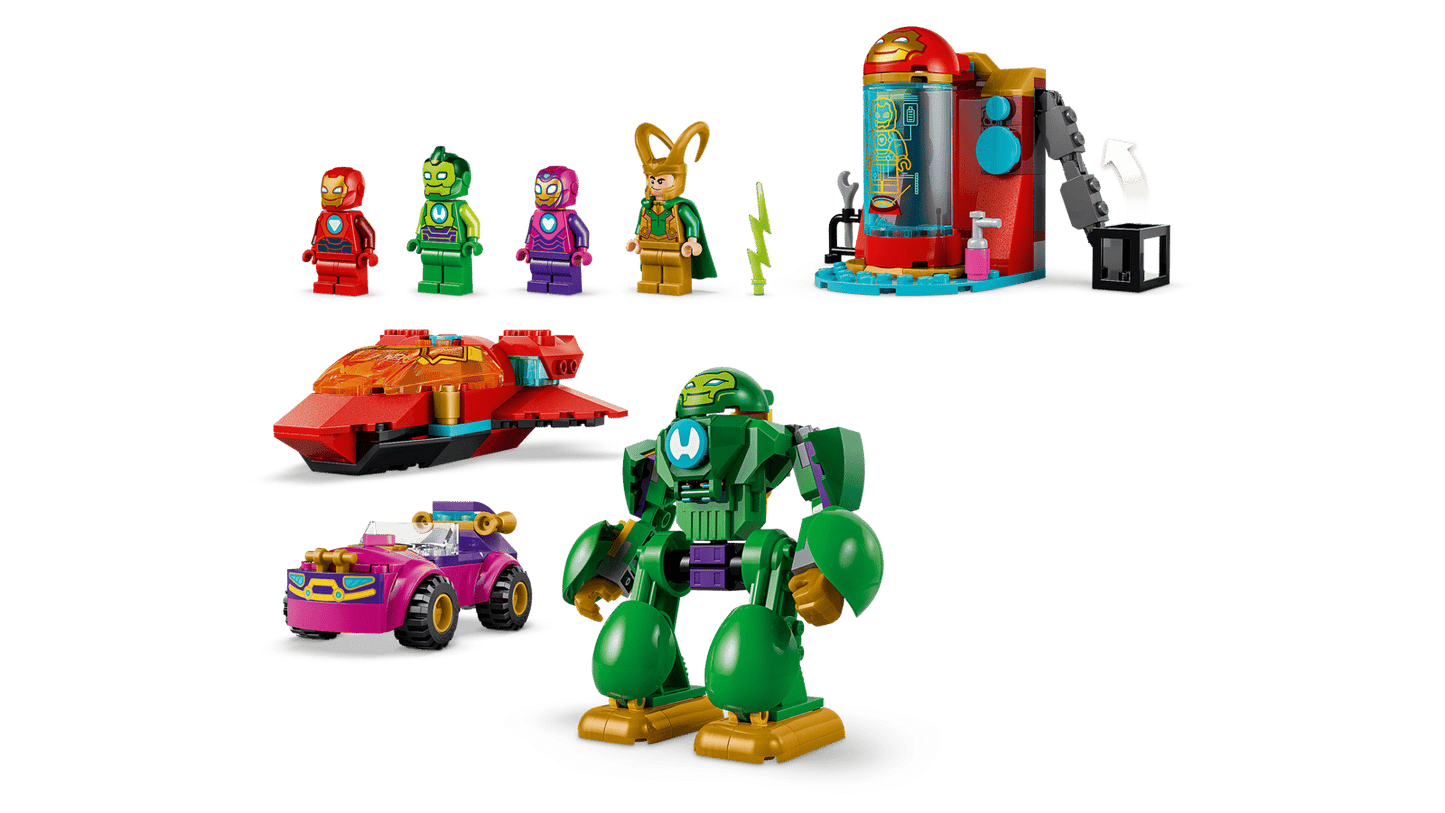 LEGO Loki vs Team Iron Man