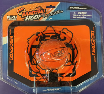 Mini Ninja Silent Basketball Hoop and Ball Set