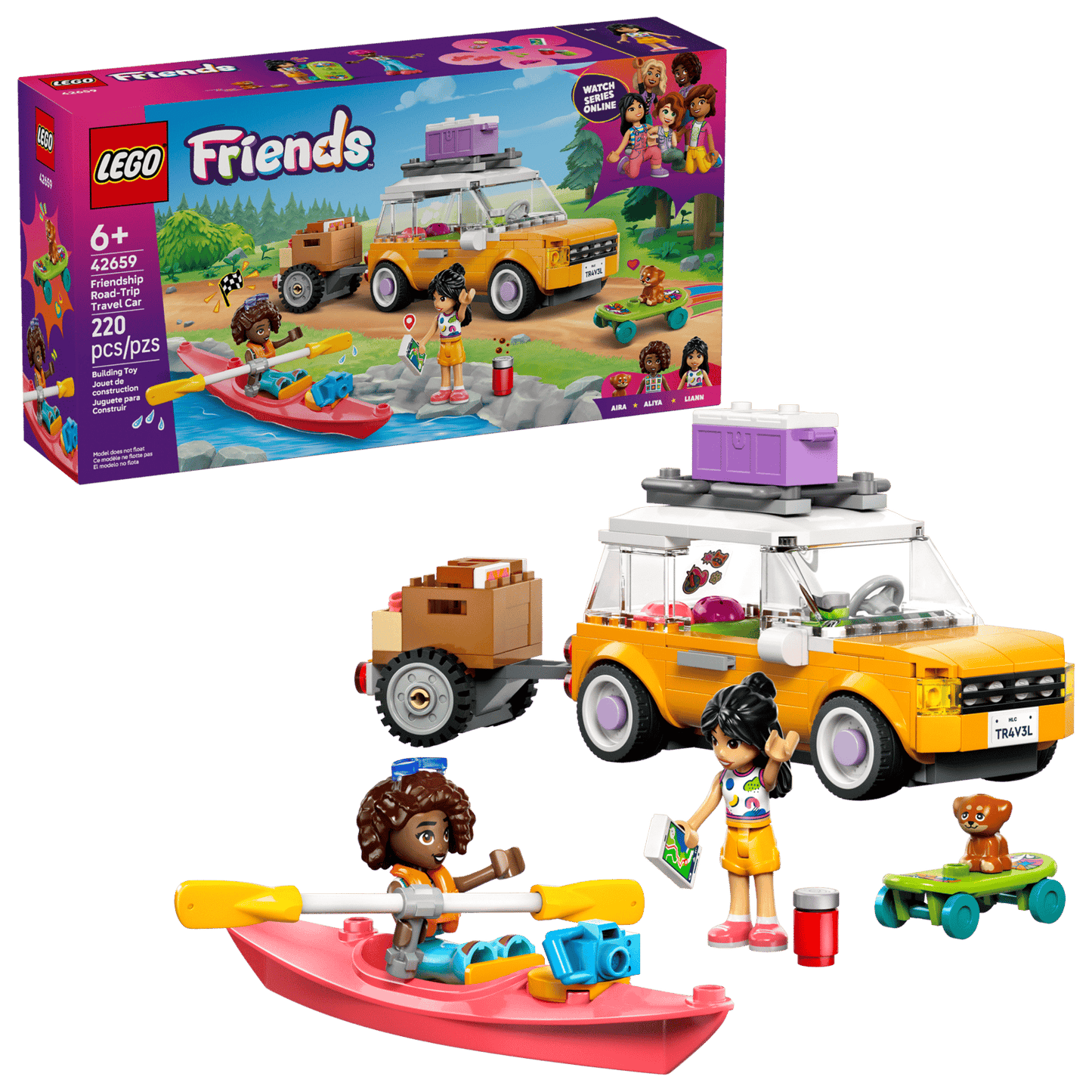 Lego Friendship Road Trip Travel Car