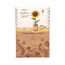 Wooden Puzzle Sunflower