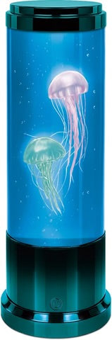 Small Teal Jellyfish Lamp