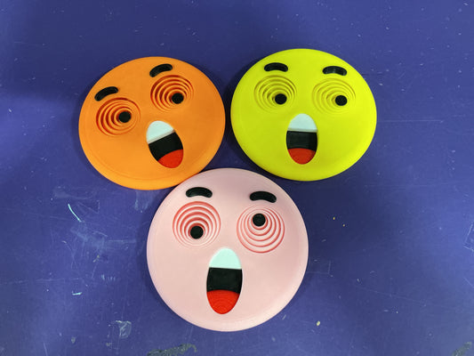 3D Printed Emoji Face Smiley