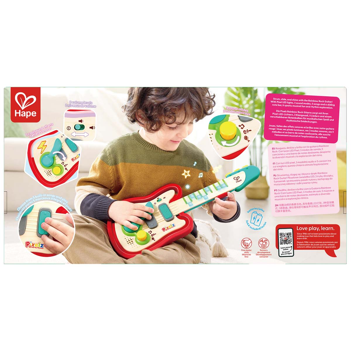 Rainbow Rock Guitar