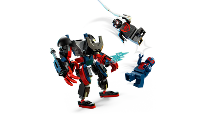 Miles Morales Mech Vs Spiderman