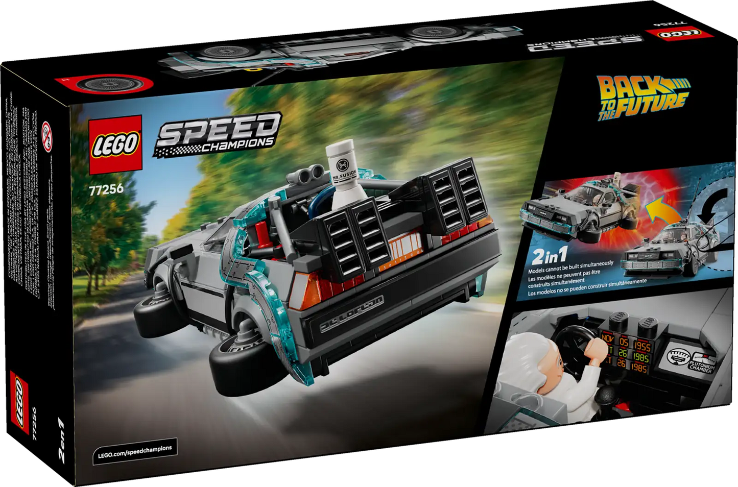 Lego Time Machine from Back to the Future