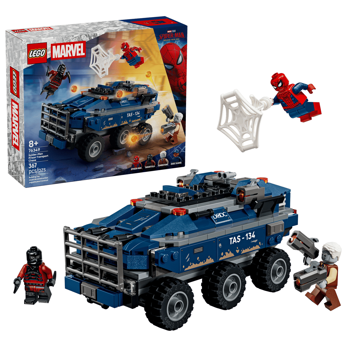 LEGO Spiderman Prison Transport Chase