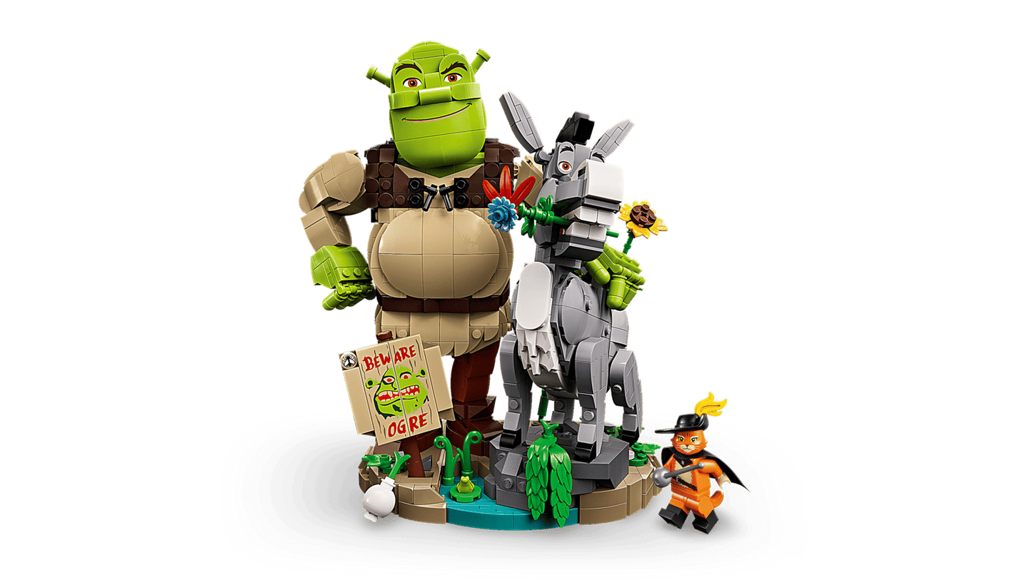 LEGO Shrek Donkey and Puss in Boots