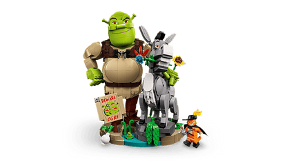 LEGO Shrek Donkey and Puss in Boots