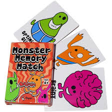 Monster Memory Card Game