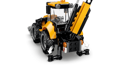 LEGO Yellow Backhoe Loader