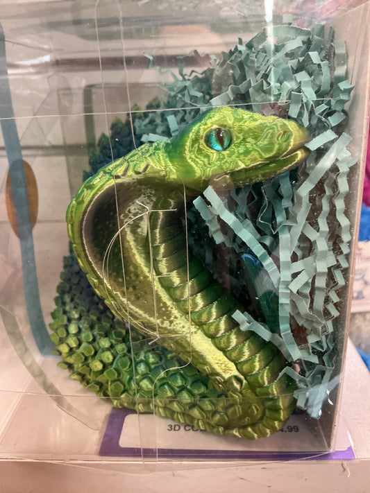3D Giant Cobra Snake