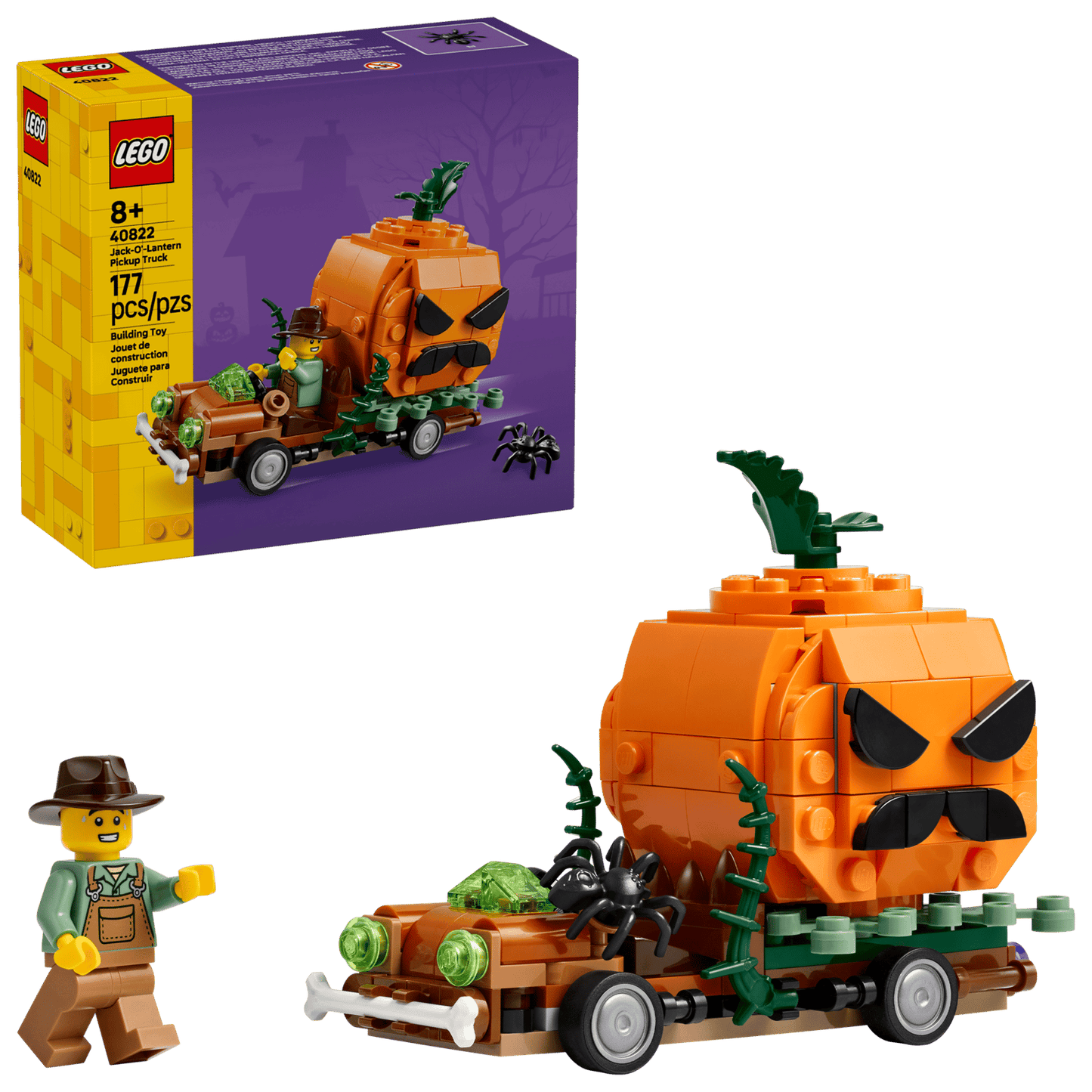 LEGO Jack O Lantern Pickup Truck