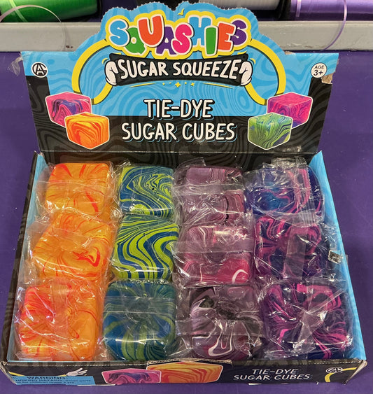 Squeeze Sugar Tie Dye Cube
